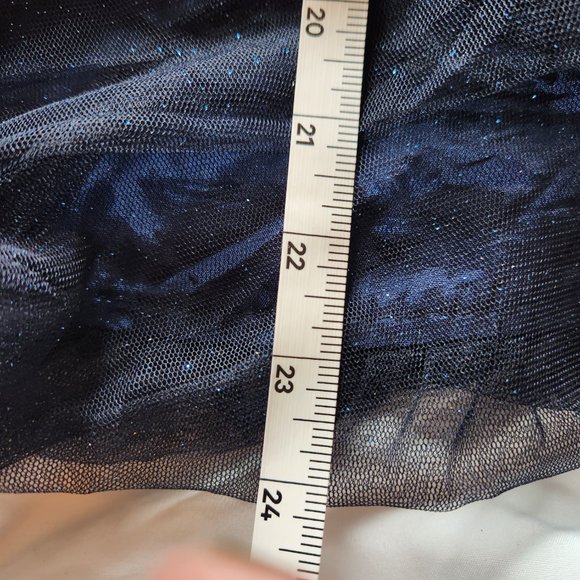 Xtraordinary Blue Strapless Short Dress Size 3 - Cocktail Dress - Sparkle - Picture 7 of 13